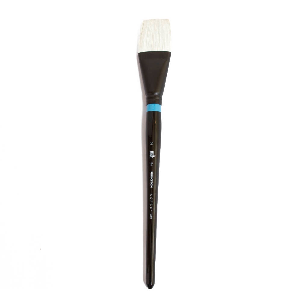 Princeton, Brush, Art & School, SynthBristle, Oil, Acryc, Aspen, Flat, 20, 398154